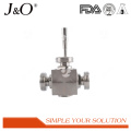 Hot Sale Sanitary 3 Way Male Ball Valve